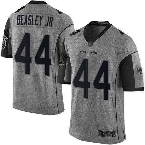 Atlanta Falcons Limited Gray Men Vic Beasley Jersey NFL Football #44 Gridiron->atlanta falcons->NFL Jersey